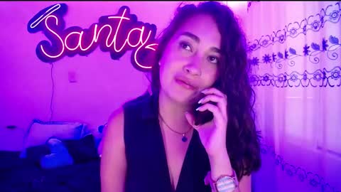 Snapshot of _santalove_ chatting on February 18, 8:26 pm SantaLove online show from February 18, 8:26 pm