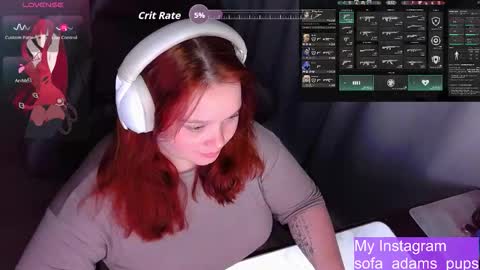 Snapshot of _sofia_adam_ chatting on October 5, 10:53 am pups online show from October 5, 10:53 am