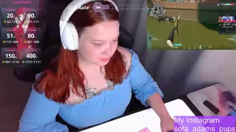 Snapshot of _sofia_adam_ chatting on October 12, 9:33 am pups online show from October 12, 9:33 am