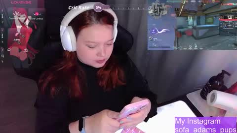 Snapshot of _sofia_adam_ chatting on October 13, 9:34 am pups online show from October 13, 9:34 am