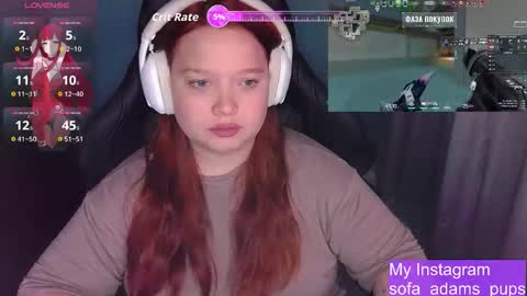 Snapshot of _sofia_adam_ chatting on September 25, 11:42 am pups online show from September 25, 11:42 am