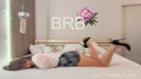 Naomi My instagram account - teasing naomi online show from June 14, 4:13 am