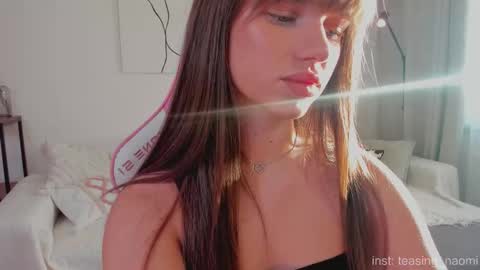 Naomi My instagram account - teasing naomi online show from March 25, 1:11 am