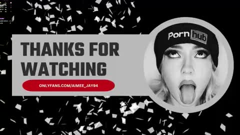 Aimee Jay online show from September 10, 8:25 am