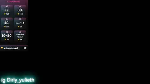 Alejandra online show from March 24, 10:26 pm