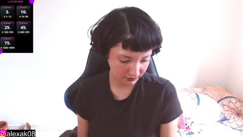 Snapshot of alexaa08 chatting on March 12, 8:09 pm Alexandra 3 online show from March 12, 8:09 pm