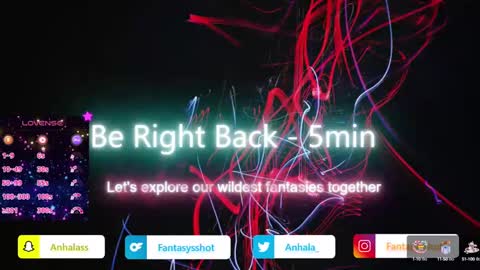 Anhala Rivera online show from January 20, 2:01 am