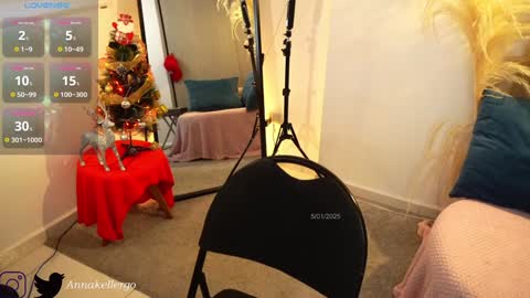 Snapshot of annakellergo chatting on January 5, 6:35 pm Anna k online show from January 5, 6:35 pm