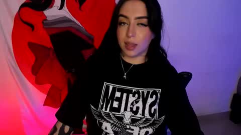 Snapshot of annikamerliahh_ chatting on October 22, 12:59 am Annika online show from October 22, 12:59 am