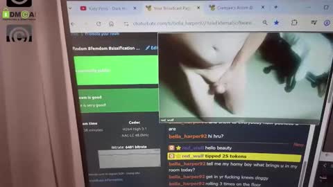 Snapshot of bella_harper92 chatting on September 28, 5:18 pm bella_harper92 online show from September 28, 5:18 pm