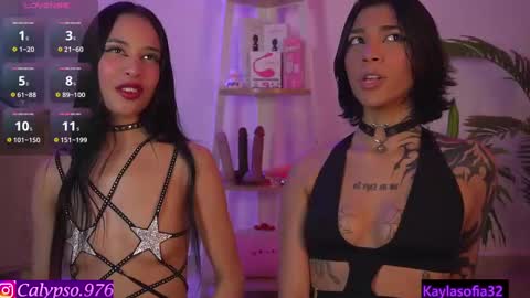 Calypso and Kayla online show from February 20, 3:41 pm