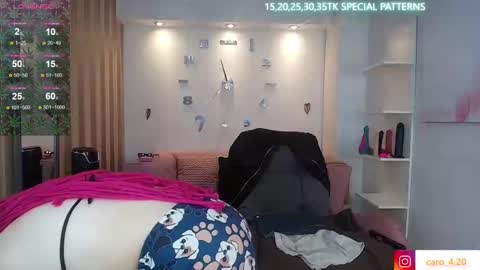 Caro Fisher online show from March 10, 1:00 pm