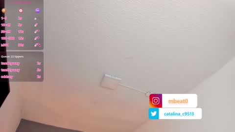 Snapshot of catalina_clark chatting on December 30, 10:34 pm Catalina online show from December 30, 10:34 pm
