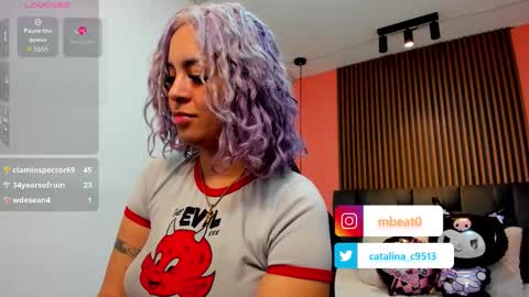 Snapshot of catalina_clark chatting on October 15, 12:52 pm Catalina online show from October 15, 12:52 pm