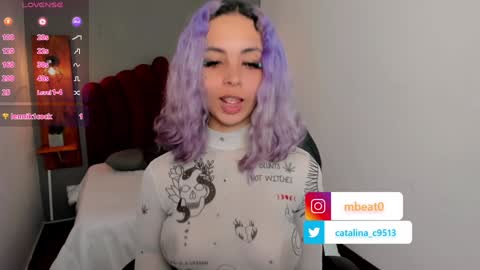 Snapshot of catalina_clark chatting on January 17, 12:31 pm Catalina online show from January 17, 12:31 pm