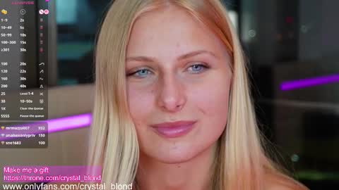 Crystal online show from November 26, 9:38 pm