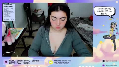Snapshot of cuteambervi chatting on October 3, 7:19 pm Princess Amber online show from October 3, 7:19 pm