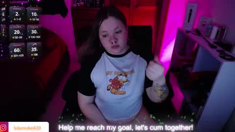 Snapshot of destroyall420 chatting on February 27, 7:23 am Lola Bdsm and fries online show from February 27, 7:23 am