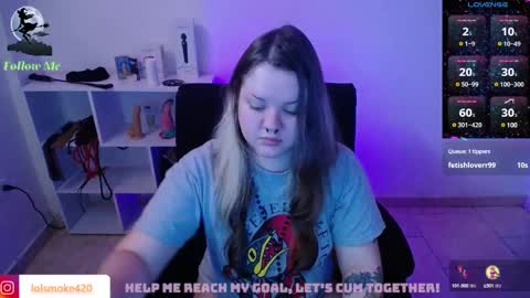 Snapshot of destroyall420 chatting on January 19, 9:13 pm Lola Bdsm and fries online show from January 19, 9:13 pm