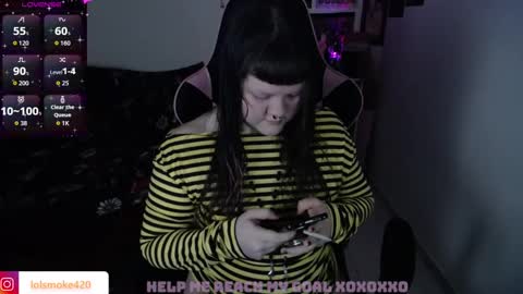 Snapshot of destroyall420 chatting on September 9, 7:08 am Lola Bdsm and fries online show from September 9, 7:08 am