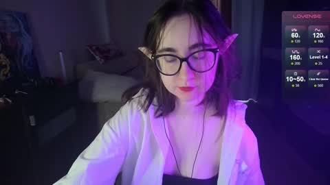 Snapshot of el_sweety chatting on December 10, 9:23 am If you like it when I meow give me a thumbs up online show from December 10, 9:23 am