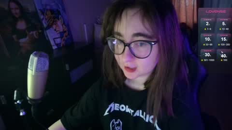 Snapshot of el_sweety chatting on January 9, 10:20 am If you like it when I meow give me a thumbs up online show from January 9, 10:20 am