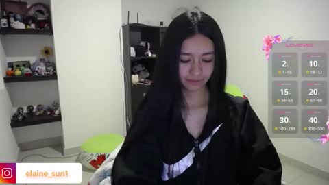 Snapshot of elaine_sun chatting on October 16, 3:53 am Elaine eli online show from October 16, 3:53 am