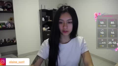 Snapshot of elaine_sun chatting on October 10, 3:44 am Elaine eli online show from October 10, 3:44 am