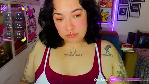Snapshot of electricsapphire chatting on October 14, 4:15 am Alejandra online show from October 14, 4:15 am