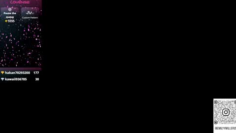 Emily  online show from January 11, 6:23 pm