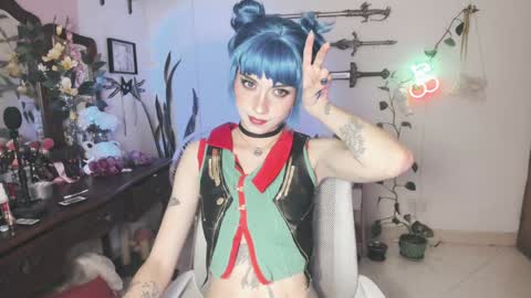Snapshot of fairywhore chatting on January 30, 5:09 am Jackie Cosplayer online show from January 30, 5:09 am