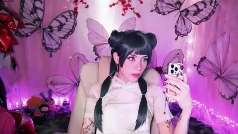 Snapshot of fairywhore chatting on September 13, 3:58 am Jackie Cosplayer online show from September 13, 3:58 am