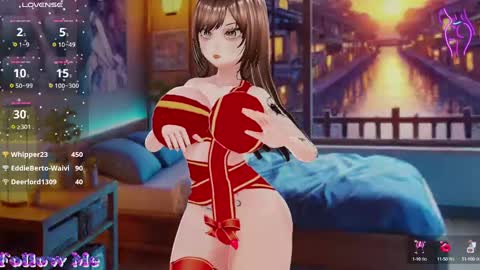 Hanae online show from February 15, 1:42 am