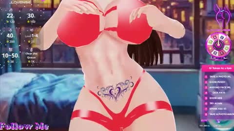 Hanae online show from February 20, 1:04 am