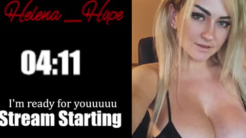 Helena Hope online show from February 21, 8:26 am