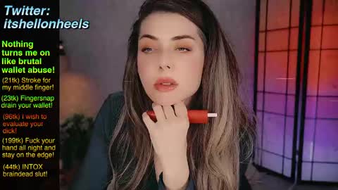 Snapshot of hell_on_heels_ chatting on March 7, 10:35 am - show loyalty and subscribe - online show from March 7, 10:35 am