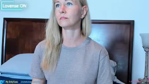 Christine -  online show from January 7, 1:03 pm