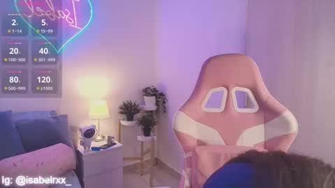 Isabel online show from November 2, 7:06 pm