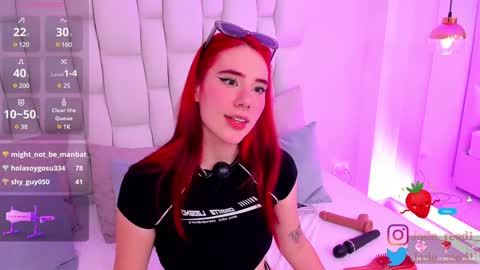 Snapshot of jadee_reed chatting on January 5, 8:22 am Jade Red online show from January 5, 8:22 am