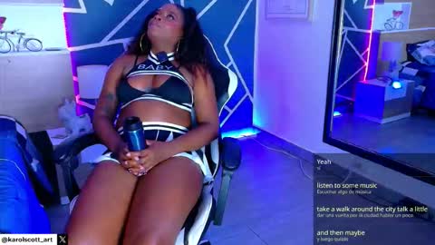 KAROL SCOTT online show from November 1, 1:21 am