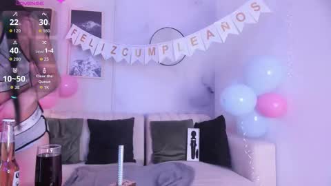 Snapshot of lara_madisson chatting on October 16, 5:21 am Lara Madisson online show from October 16, 5:21 am