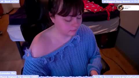 LavenderMei online show from March 12, 5:59 pm