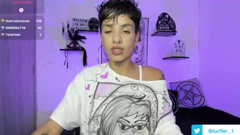 Snapshot of luci_fer_devil_1 chatting on February 14, 5:03 pm Veronica Rati online show from February 14, 5:03 pm