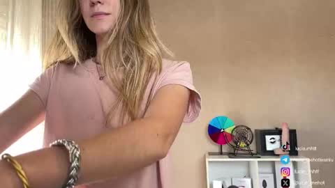 Lucie hot follow me on  online show from September 22, 12:58 pm