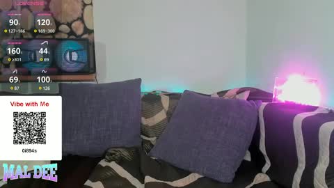 Snapshot of mal_meow chatting on December 15, 12:51 am Mal Dee online show from December 15, 12:51 am
