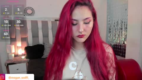  Megan  Online 1200am To 600 am Colombian time online show from December 11, 11:00 pm