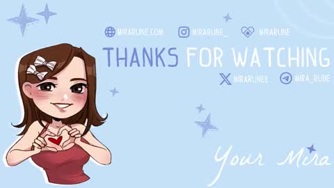 mirarune online show from February 1, 7:12 pm