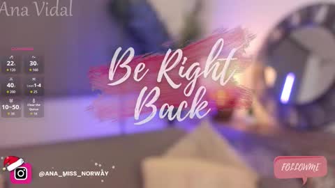 Ana Vidal online show from December 5, 1:05 am