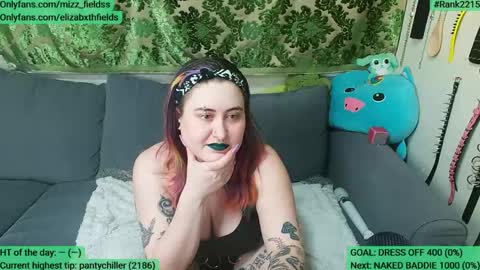 Elizabxth Fields online show from March 20, 4:06 am