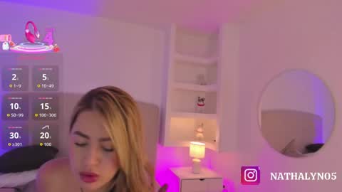 Snapshot of nathalyn05 chatting on September 25, 10:47 am NATHALY online show from September 25, 10:47 am